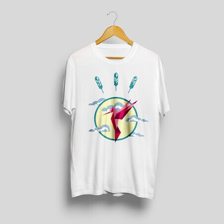 Hummingbird printed t-shirt